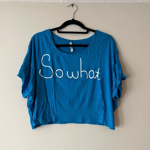 Soft So What oversized graphics top - Picture 1 of 3